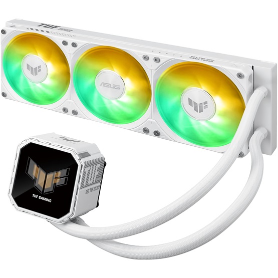 Fan ASUS TUF GAMING LC III 360 - ARGB LCD White Edition - Vízhűtés - Fehér - Image 2