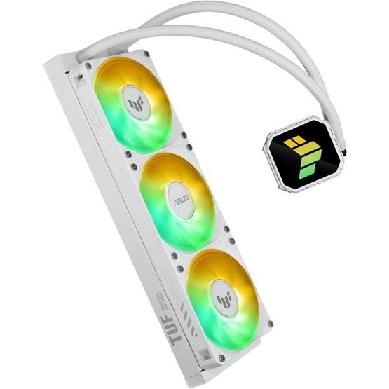 Fan ASUS TUF GAMING LC III 360 - ARGB White Edition - Vízhűtés - Fehér - Image 3