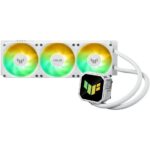 Fan ASUS TUF GAMING LC III 360 - ARGB White Edition - Vízhűtés - Fehér