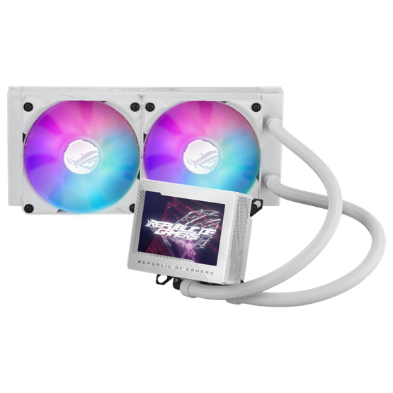 Fan Asus ROG RYUJIN III 240 - ARGB - Vízhűtés - Fehér - Image 1