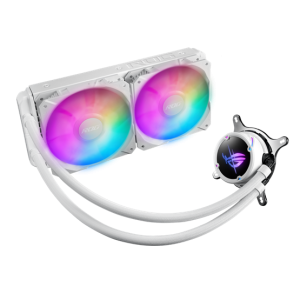 Fan Asus ROG STRIX LC II 240 ARGB - Vízhűtés - fehér