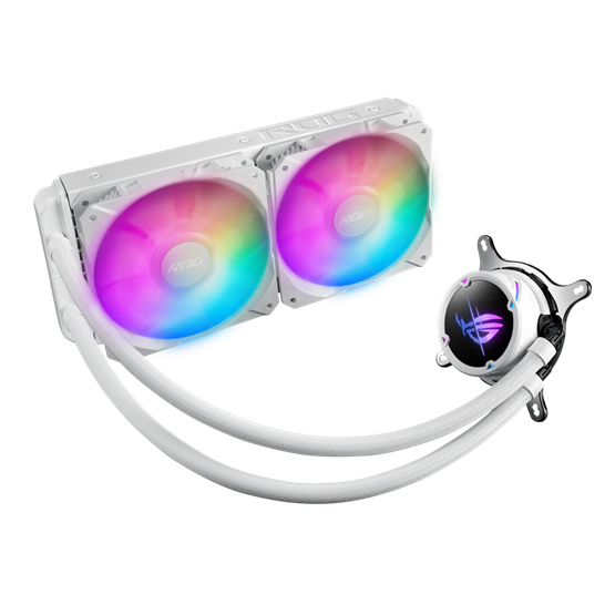 Fan Asus ROG STRIX LC II 240 ARGB - Vízhűtés - fehér - Image 1
