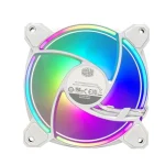 Fan Cooler Master - Case Fan - 12cm - MasterFan MF120 Halo2 - Fehér - MFL-B2DW-213P2-R2 - Image 5