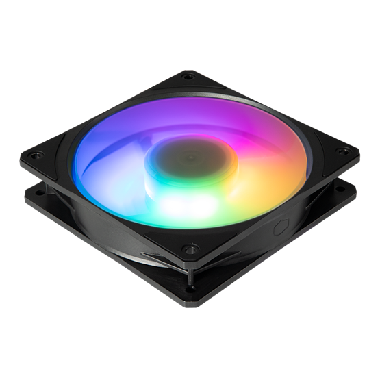 Fan Cooler Master - Case Fan - 12cm - Mobius 120P ARGB 3-Pack Fan Kit - MFZ-M2DN-243P2-R1 - Image 4