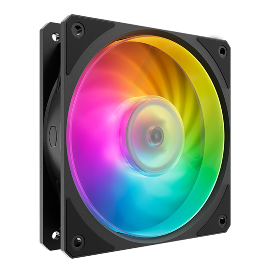 Fan Cooler Master - Case Fan - 12cm - Mobius 120P ARGB 3-Pack Fan Kit - MFZ-M2DN-243P2-R1 - Image 2