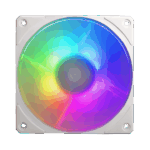 Fan Cooler Master - Case Fan - 12cm - Mobius 120P ARGB White 3-Pack Fan Kit - MFZ-M2DW-243P2-R1 - Image 3