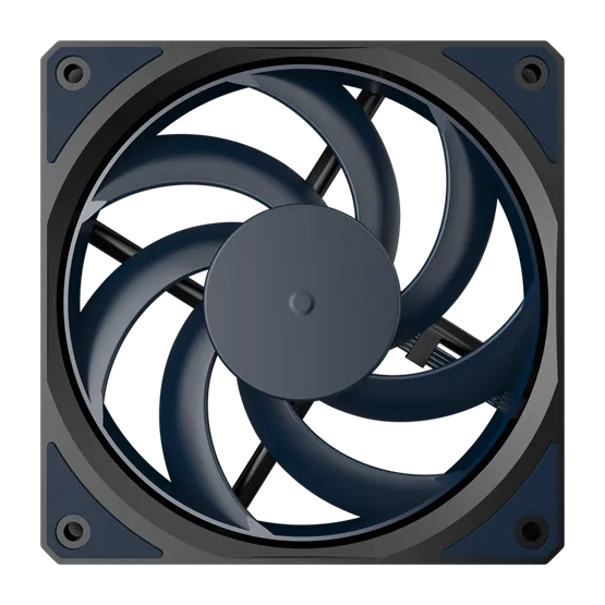 Fan Cooler Master - Case Fan - 12cm - Mobius 120 Slim - MFZ-S2NN-25NPK-R1