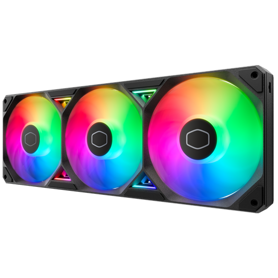 Fan Cooler Master - Case Fan - 12cm - SickleFlow Edge 360 ARGB - MFX-B2DN-25TP2-R1 - Image 5