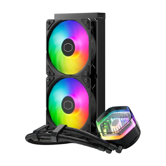Fan Cooler Master - MasterLiquid 240 Atmos ARGB - Vízhűtés/Univerzális - MLX-D24M-A25PZ-R1 - Image 2