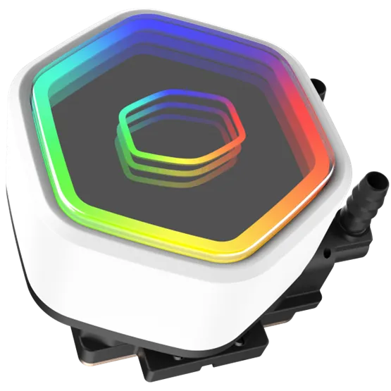 Fan Cooler Master - MasterLiquid 240 Core II White Edition - Vízhűtés/univerzális - MLW-D24M-A18PA-RW - Image 3