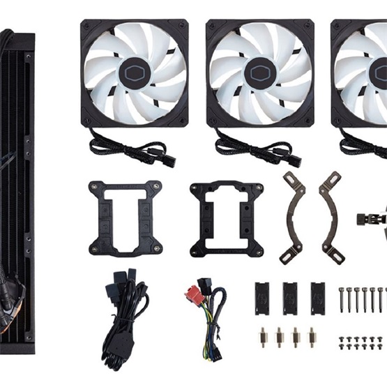 Fan Cooler Master - MasterLiquid 360L Core ARGB - Vízhűtés/Univerzális - MLW-D36M-A18PZ-R1 - Image 4
