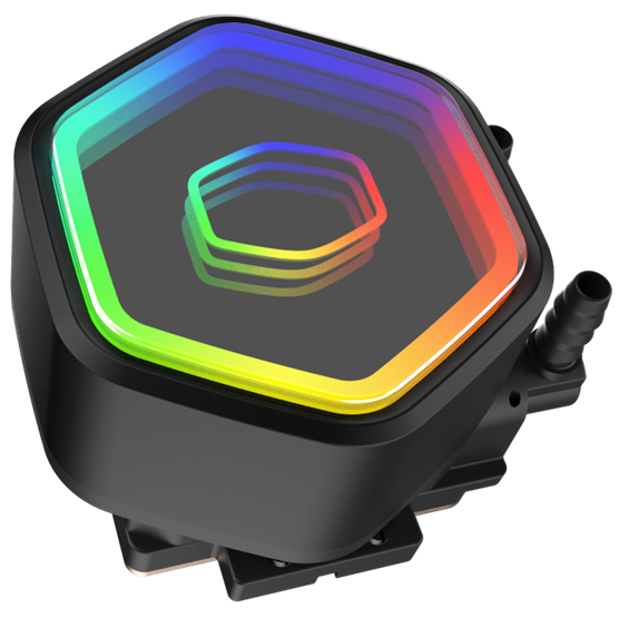 Fan Cooler Master - MasterLiquid 360 Core II ARGB - Vízhűtés/Univerzális - MLW-D36M-A18PA-R1 - Image 3