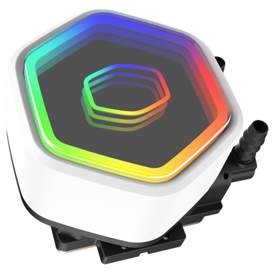 Fan Cooler Master - MasterLiquid 360 Core II White Edition - Vízhűtés/Univerzális - MLW-D36M-A18PA-RW - Image 3