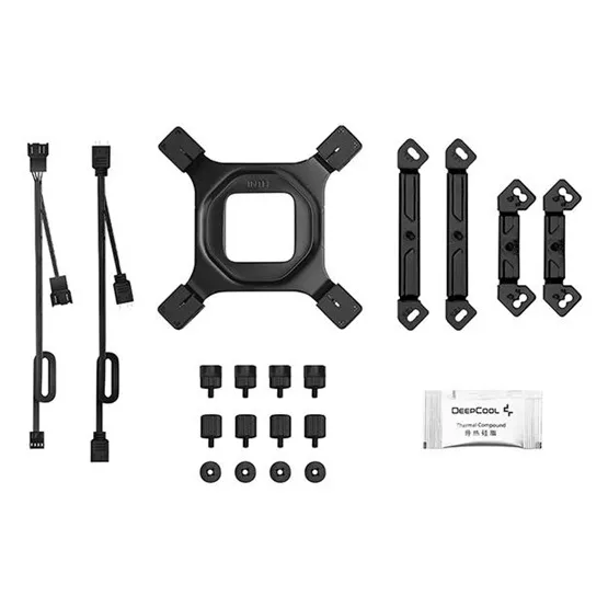 Fan DeepCool AG620 BK ARGB V2 - Processzor hűtő - Fekete - R-AG620-BKAMMN-GJD - Image 6