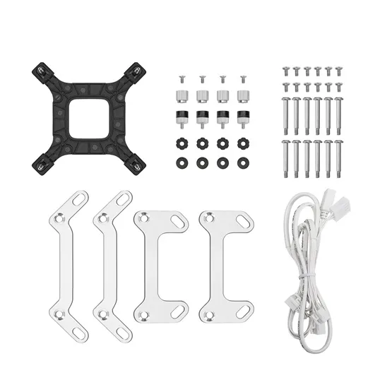 Fan DeepCool LE360 ULTRA WH ARGB - Vízhűtés - Fehér -R-LQ360-WHASMC-G-1 - Image 5