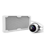 NZXT Kraken 240 240mm  2x120mm AIO RGB LCD fehér vízhűtéses processzor hűtő - Image 2