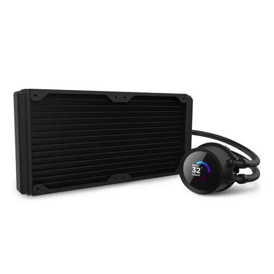 NZXT Kraken 280 280mm 2x140mm AIO fekete vízhűtéses processzor hűtő - Image 2