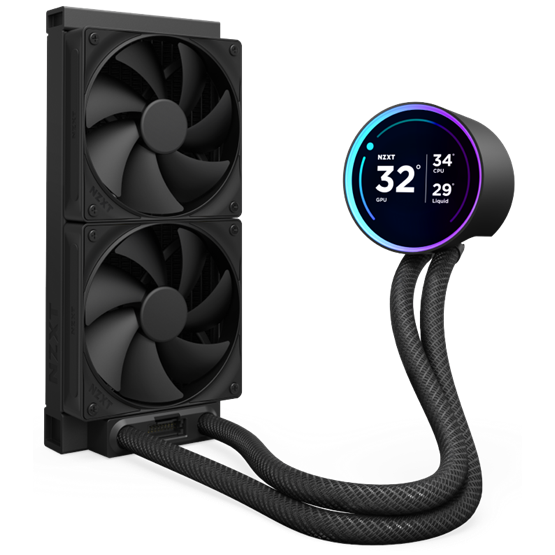 Fan NZXT - Kraken Elite 240 V2 - Vízhűtés - 240mm - RL-KN24E-B2 - Image 2