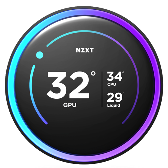 Fan NZXT - Kraken Elite 240 V2 - Vízhűtés - 240mm - RL-KN24E-B2 - Image 3