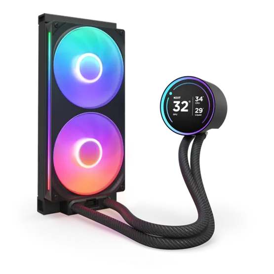 Fan NZXT - Kraken Elite 280 RGB V2 - Vízhűtés - 280mm - RL-KR28E-B2 - Image 2