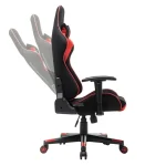 GCN LC Power LC-GC-703BR Gaming szék - Fekete/Piros - Image 4