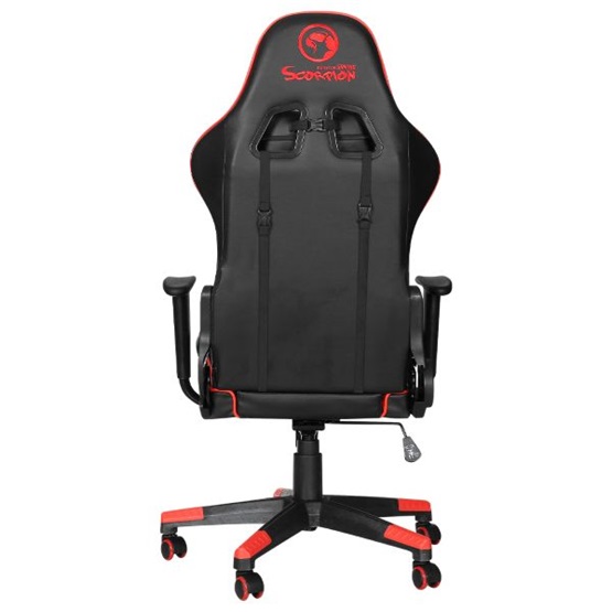 GCN MARVO Scorpion gaming szék - fekete/piros - Dobozsérült termék - Image 4