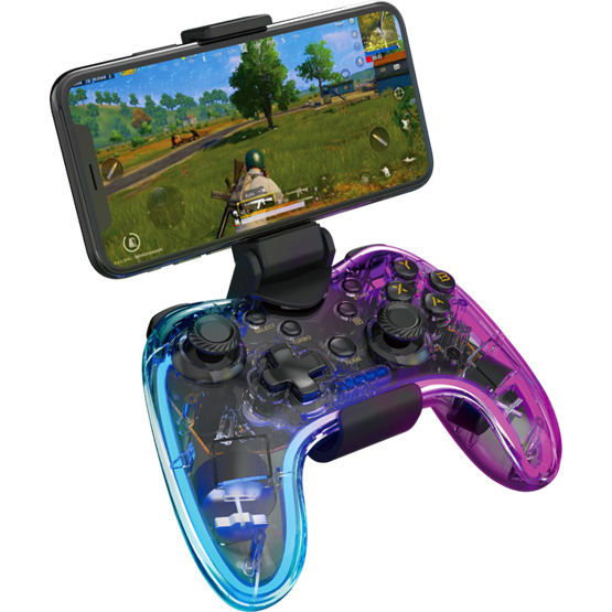 GP_MARVO_Ghost_40_-_vezetek_nelkuli_kontroller_-_atlatszo_-_RGB_vilagitas-i786843.png GP MARVO Ghost 40  - vezeték nélküli kontroller - átlátszó - RGB világítás - Image 5