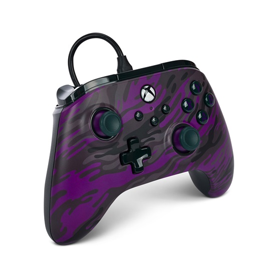 GP PowerA Advantage vezetékes Xbox Series X|S kontroller - Purple Camo - Image 3