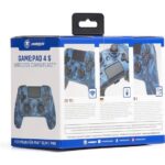 GP Snakebyte PS4 GamePad 4 S - vezeték nélküli kontroller - kék terepmintás - Image 4