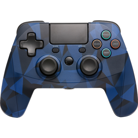 GP Snakebyte PS4 GamePad 4 S - vezeték nélküli kontroller - kék terepmintás - Image 1
