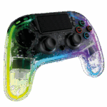 GP Snakebyte PS4 GamePad RGB 4 - vezeték nélküli kontroller - átlátszó - Image 3
