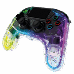 GP Snakebyte PS4 GamePad RGB 4 - vezeték nélküli kontroller - átlátszó - Image 2
