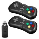 GP VX Gaming 2.4GHz HDMI Játék állomás Kontrollerekkel és 638 beépített játékkal - Fekete