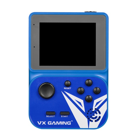 GP_VX_Gaming_Uj_kezi_Retro_jatek_allomas_4_GB_Micro_SD-vel_-_kek-i696783.jpg GP VX Gaming Új kézi Retro játék állomás 4 GB Micro SD-vel - kék - Image 1