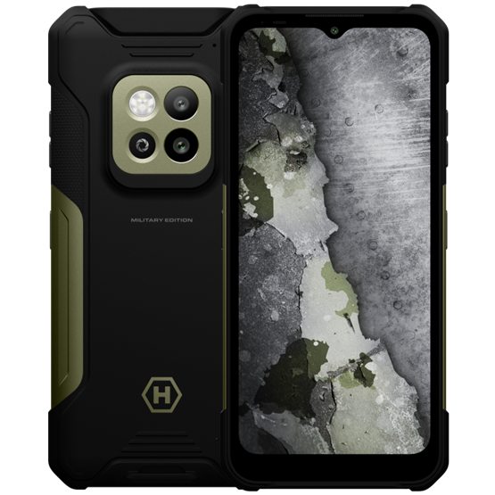 HAMMER Construction 2 Military Edition 6,58" 5G 6/128GB DualSIM okostelefon - zöld