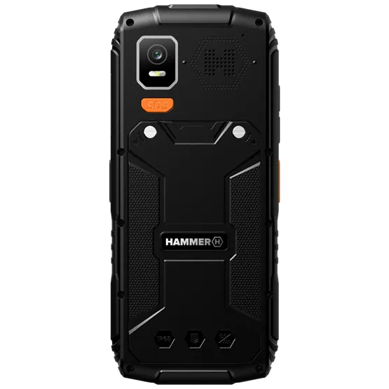 HAMMER Horizon LTE 2,8" Dual SIM csepp-, por- és ütésálló mobiltelefon - fekete - Image 5