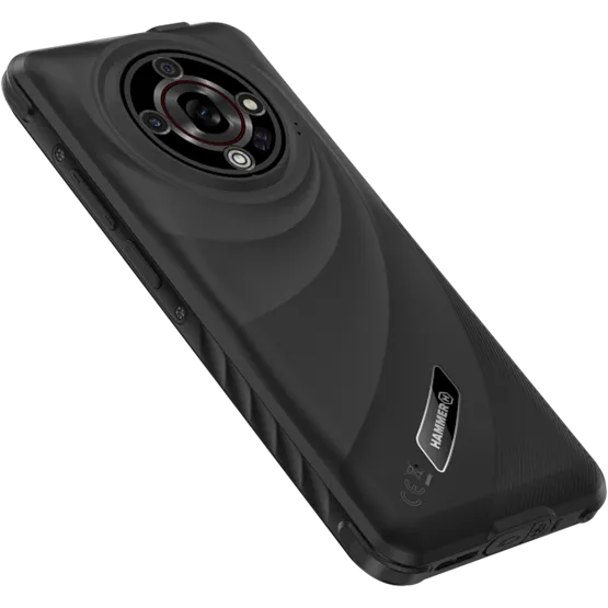 HAMMER Iron 6 5G 6,56" 6/128GB Dual SIM okostelefon - fekete - Image 4