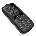 HAMMER Rock 2,4" Dual SIM csepp-, por- és ütésálló mobiltelefon - fekete - Bontott, kipróbált termék - Image 5