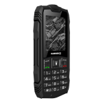 HAMMER Rock 2,4" Dual SIM csepp-, por- és ütésálló mobiltelefon - fekete - Bontott, kipróbált termék - Image 3
