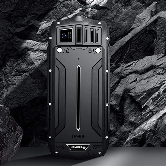 HAMMER Rock LTE 2,4" Dual SIM csepp-, por- és ütésálló mobiltelefon - fekete - Image 9