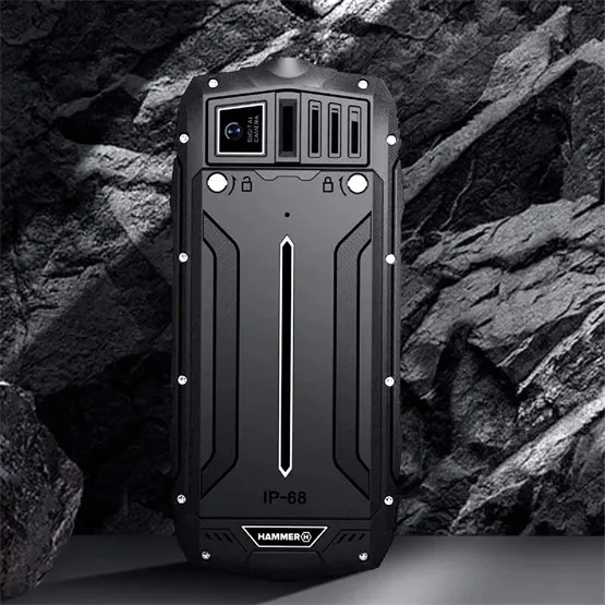 HAMMER Rock LTE 2,4" Dual SIM csepp-, por- és ütésálló mobiltelefon - fekete - Image 9