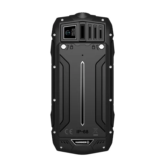 HAMMER Rock LTE 2,4" Dual SIM csepp-, por- és ütésálló mobiltelefon - fekete - Image 14