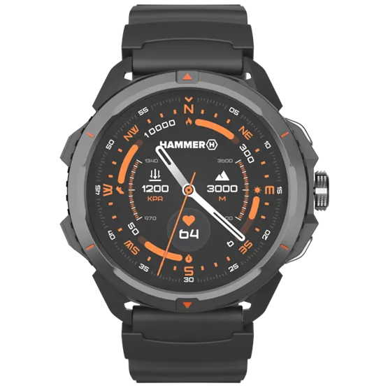 HAMMER WATCH 2 - fekete