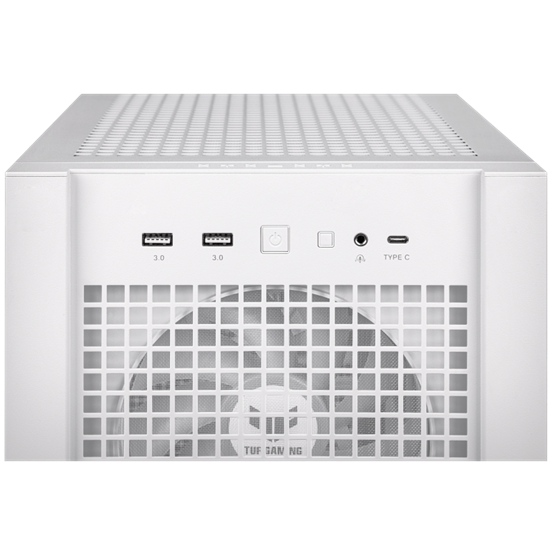 HÁZ Asus TUF GAMING GT302 TG ARGB WHITE - midi számítógépház - Fehér - Image 4