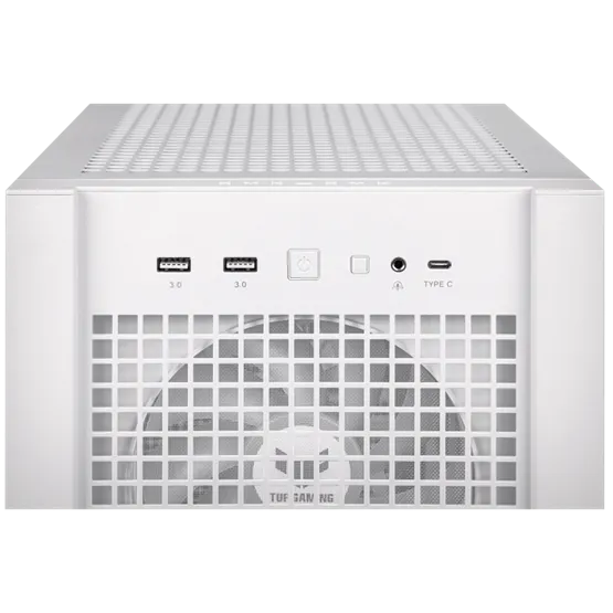 HÁZ Asus TUF GAMING GT302 TG ARGB WHITE - midi számítógépház - Fehér - Image 4