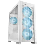 HÁZ Asus TUF GAMING GT302 TG ARGB WHITE - midi számítógépház - Fehér