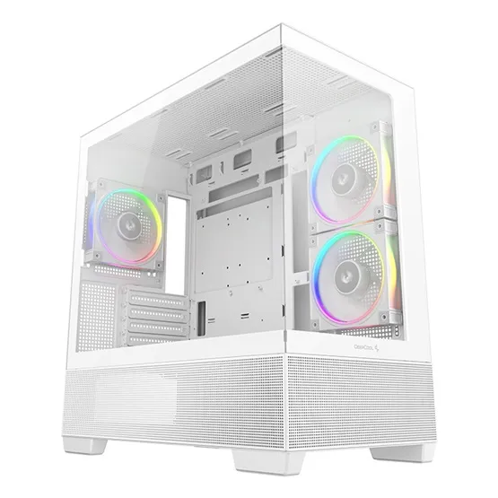 HÁZ DeepCool Micro - CG380 3F WH - Fehér - R-CG380-WHAGM3-G