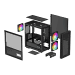 HÁZ DeepCool Micro - CH360 DIGITAL - Fekete - R-CH360-BKAPE3D-G-1 - Image 8