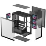 HÁZ DeepCool Midi - CG580 4F - Fekete - R-CG580-BKADA4-G-1 - Image 20