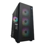 HÁZ DeepCool Midi - MATREXX 55 MESH ADD-RGB 4F - Fekete - MATREXX55-MESH-ARGB-4F
